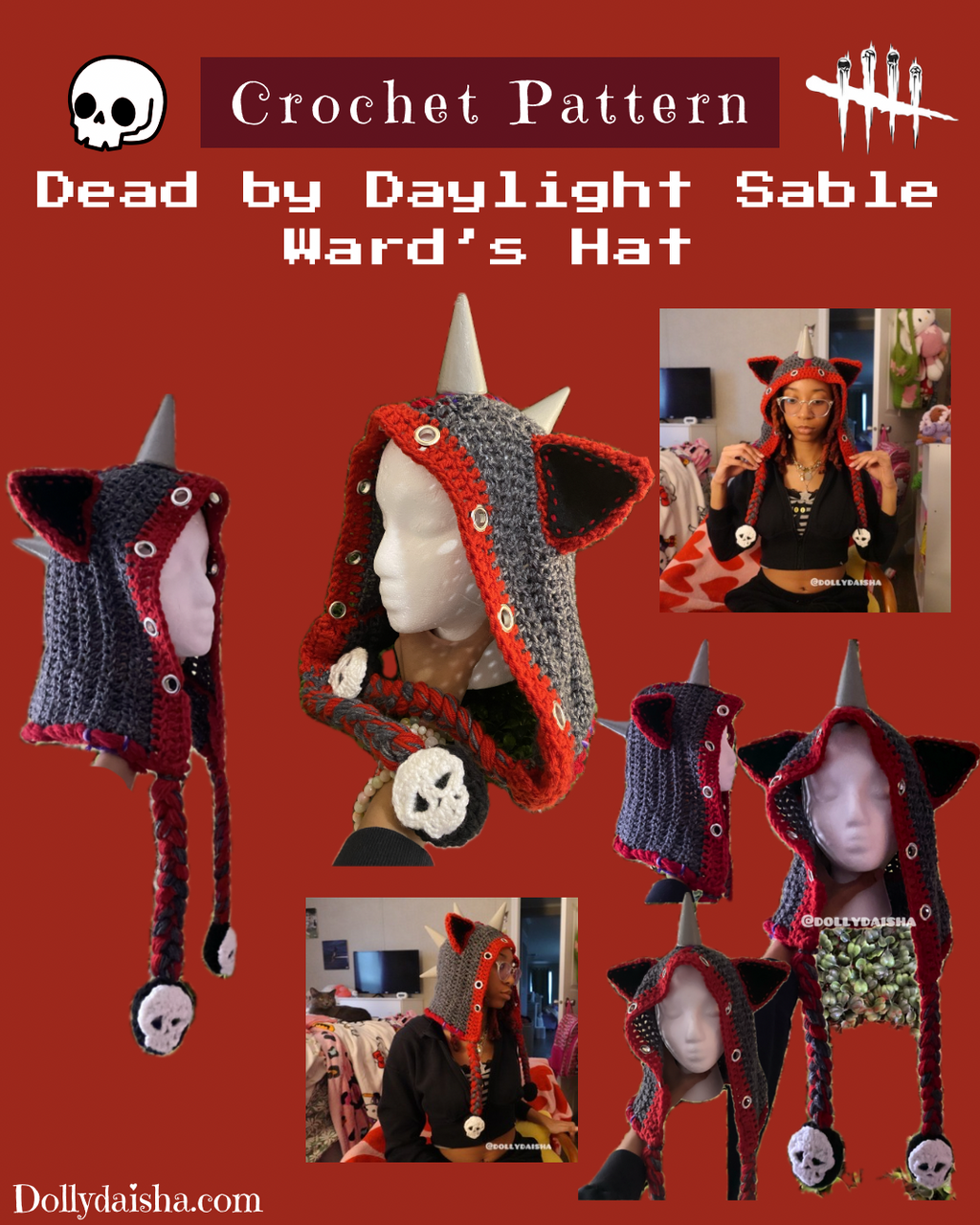 Crochet Pattern - DBD Sable Ward’s Hat