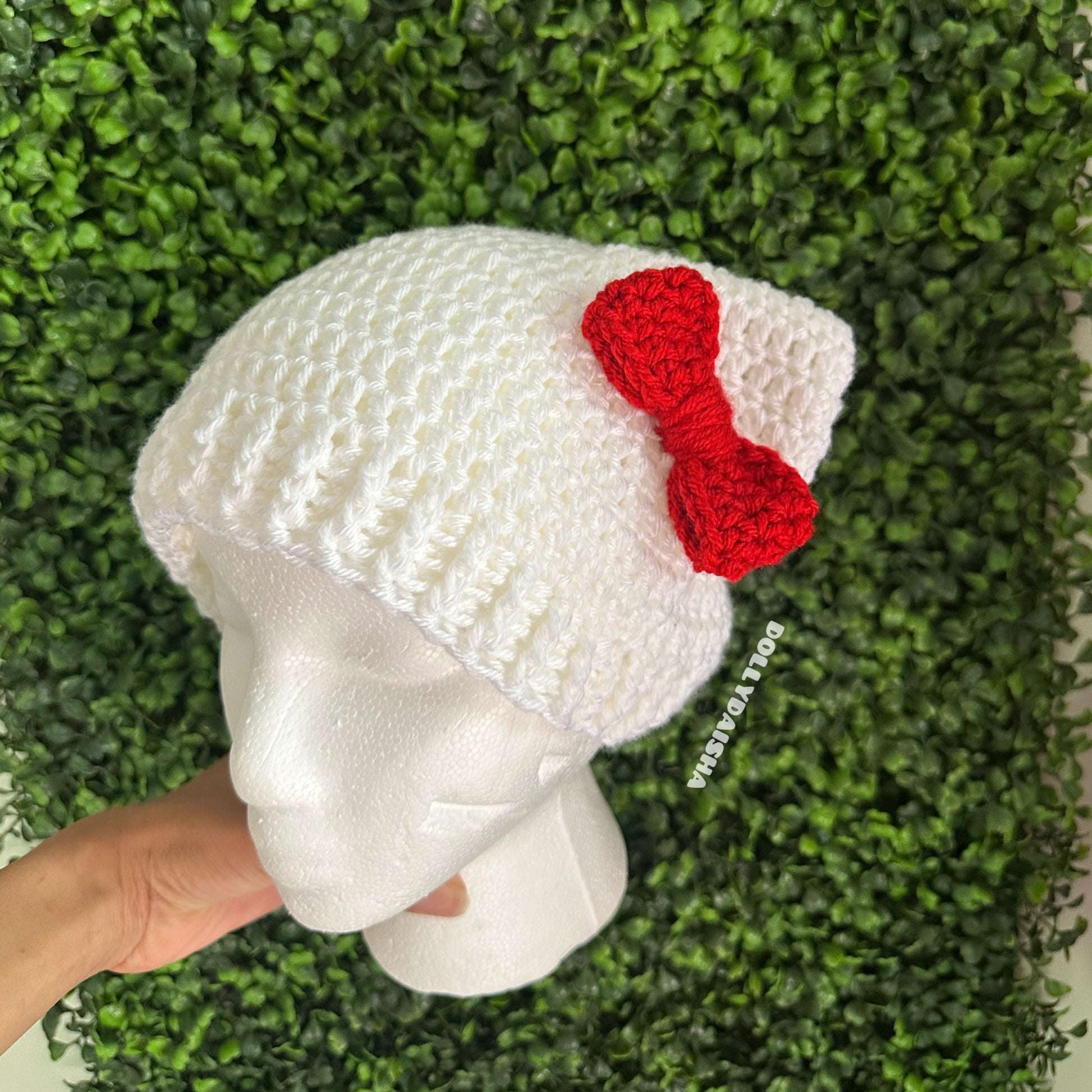 (UPDATED) Cat beanie with Bow