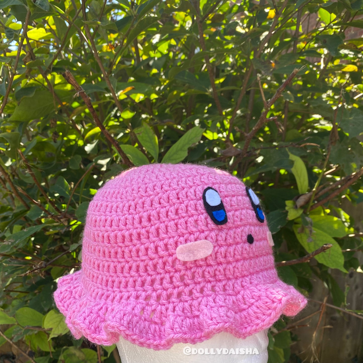 Pink Puff Bucket Hat