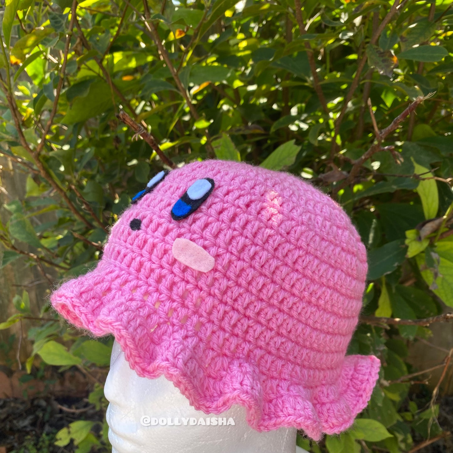 Pink Puff Bucket Hat