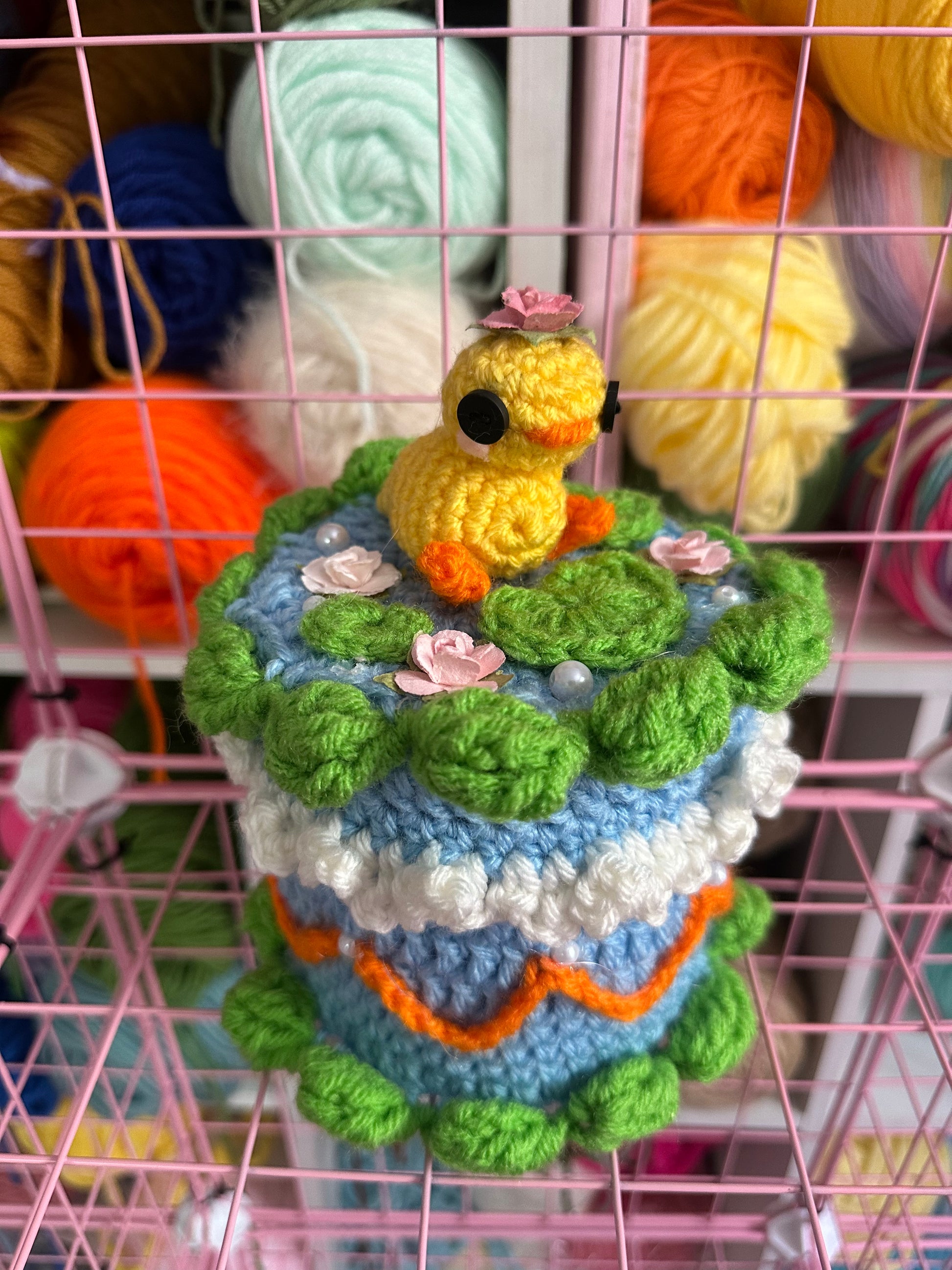 Duck Pond Cake Box