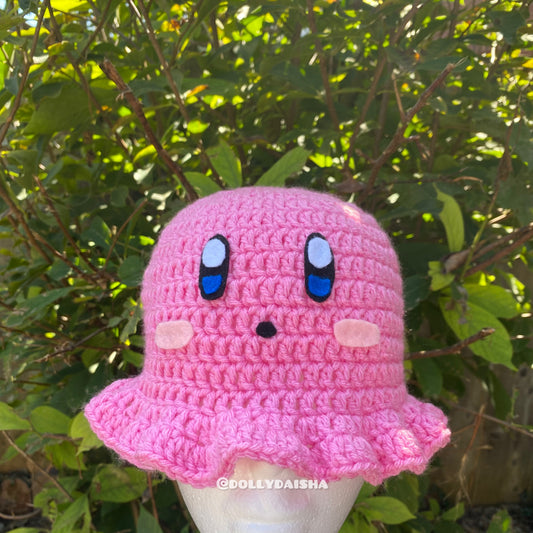 Pink Puff Bucket Hat