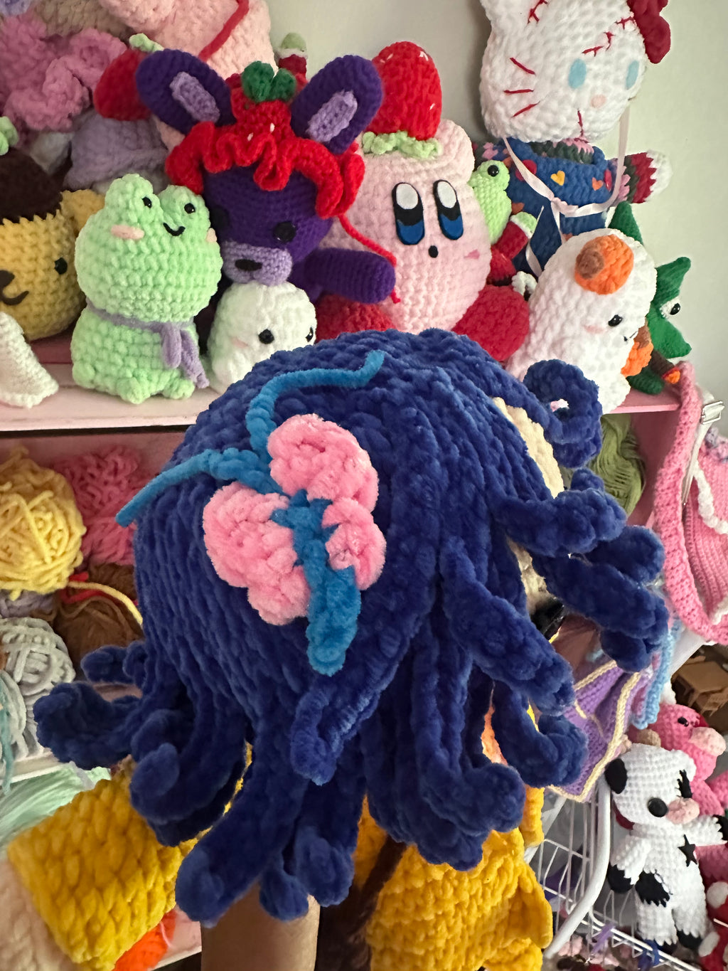Crochet Coraline Plush Doll