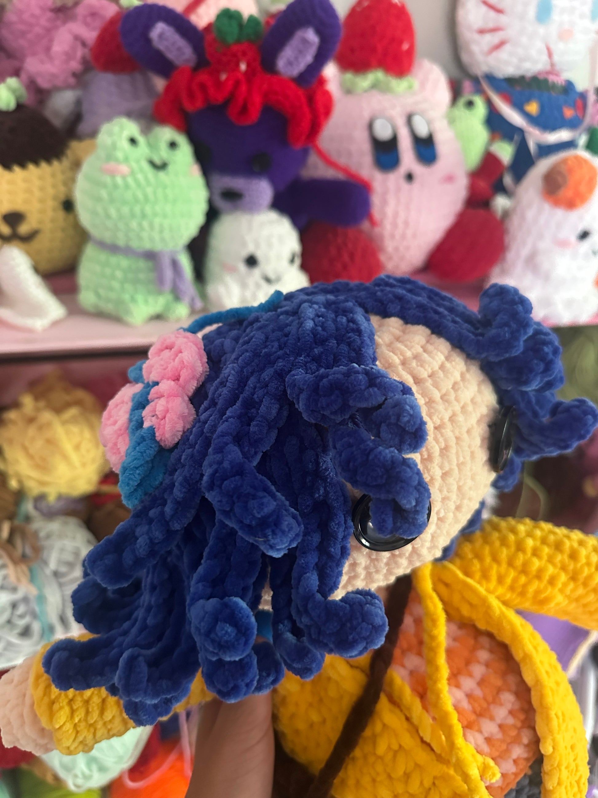 Crochet Coraline Plush Doll