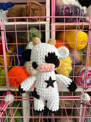 Crochet Cow Plushie