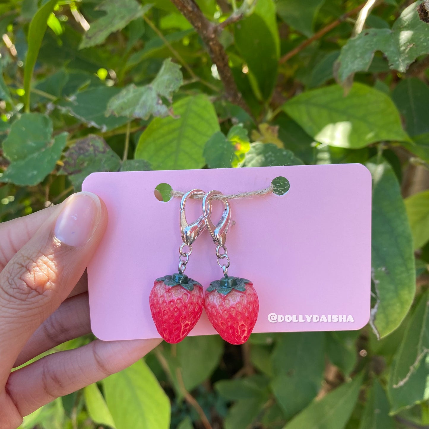 Strawberry Collection- Crochet Stitch Markers