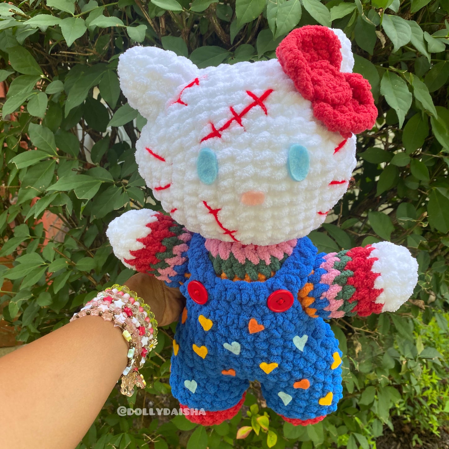 Spooky Kitty Plushie 15in