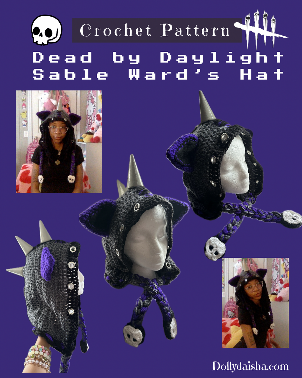 Crochet Pattern - DBD Sable Ward’s Hat