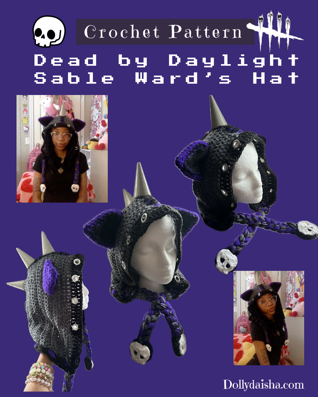 Crochet Pattern - DBD Sable Ward’s Hat