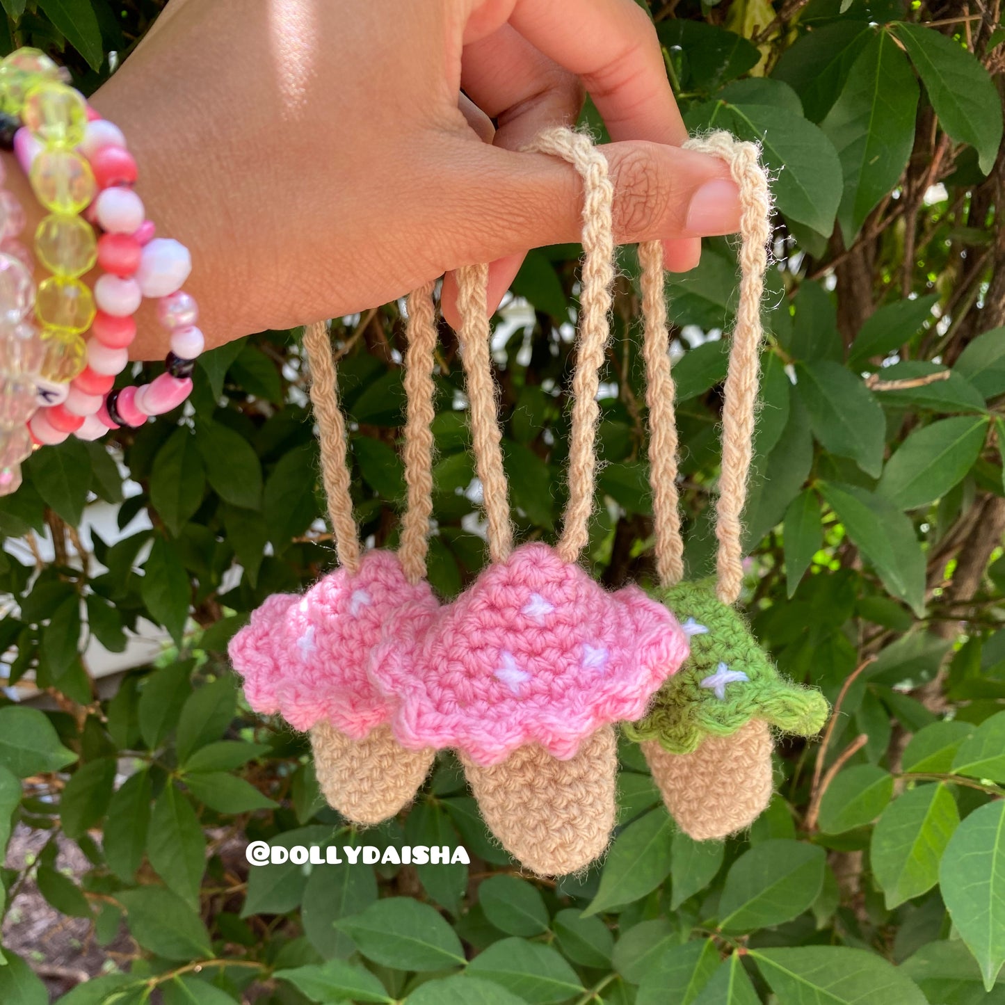 Mushroom Bag charm