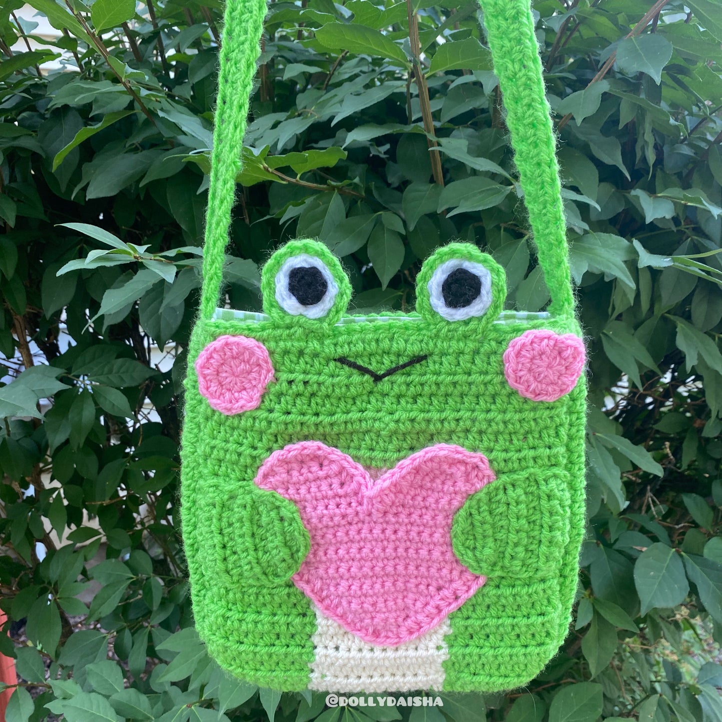 Froggy Heart Crossbody Bag