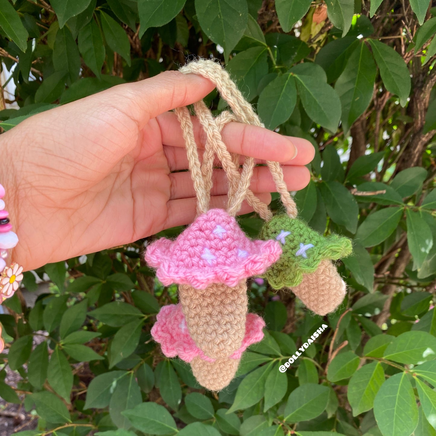 Mushroom Bag charm