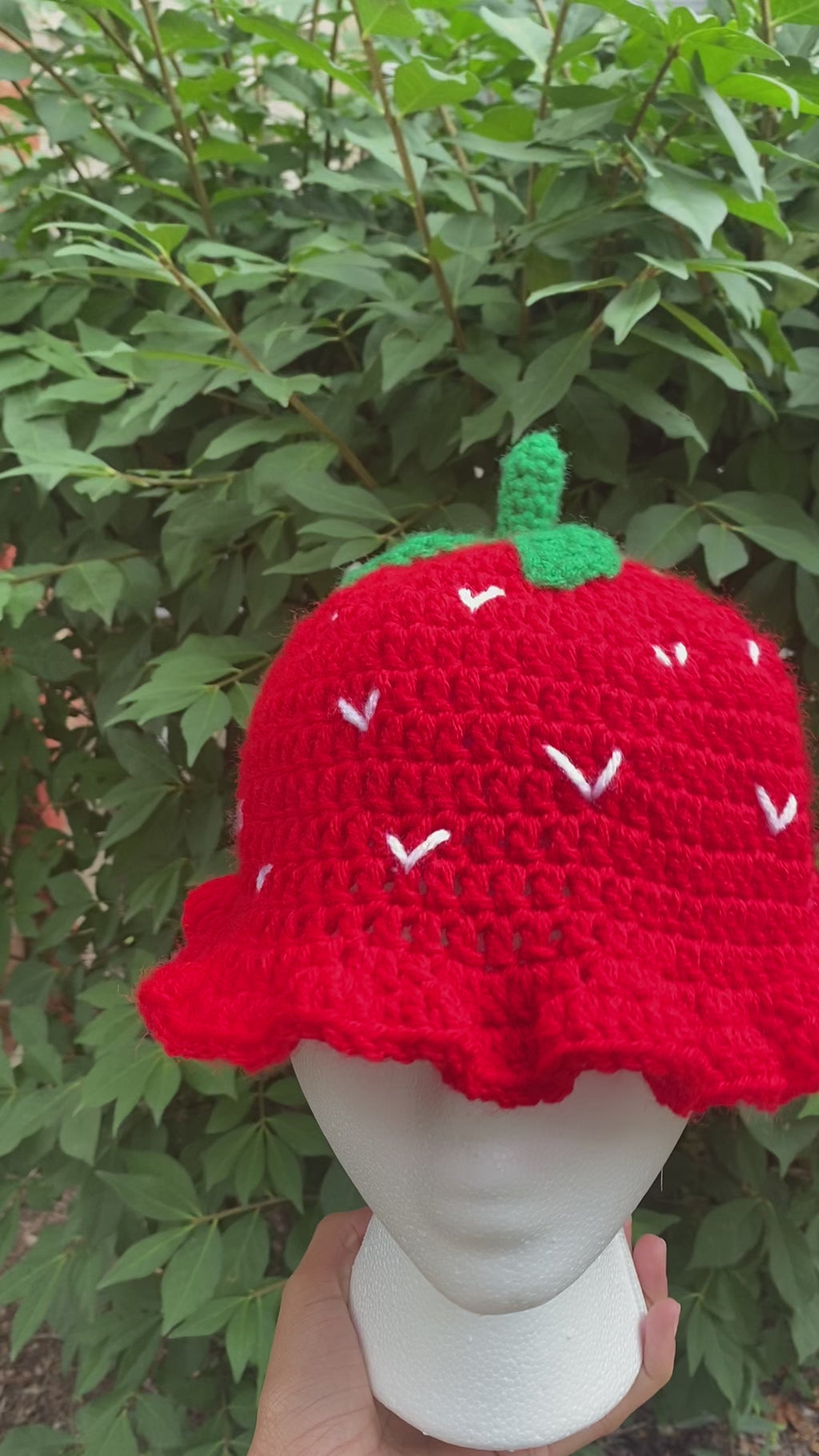 Strawberry Bucket Hat