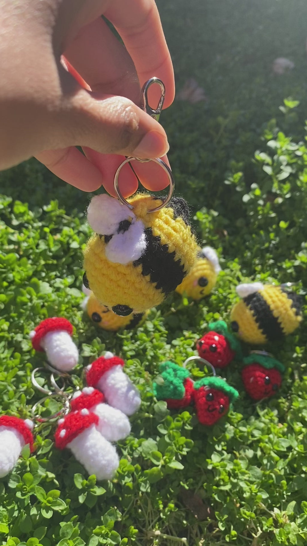 Bumblebee Keychain