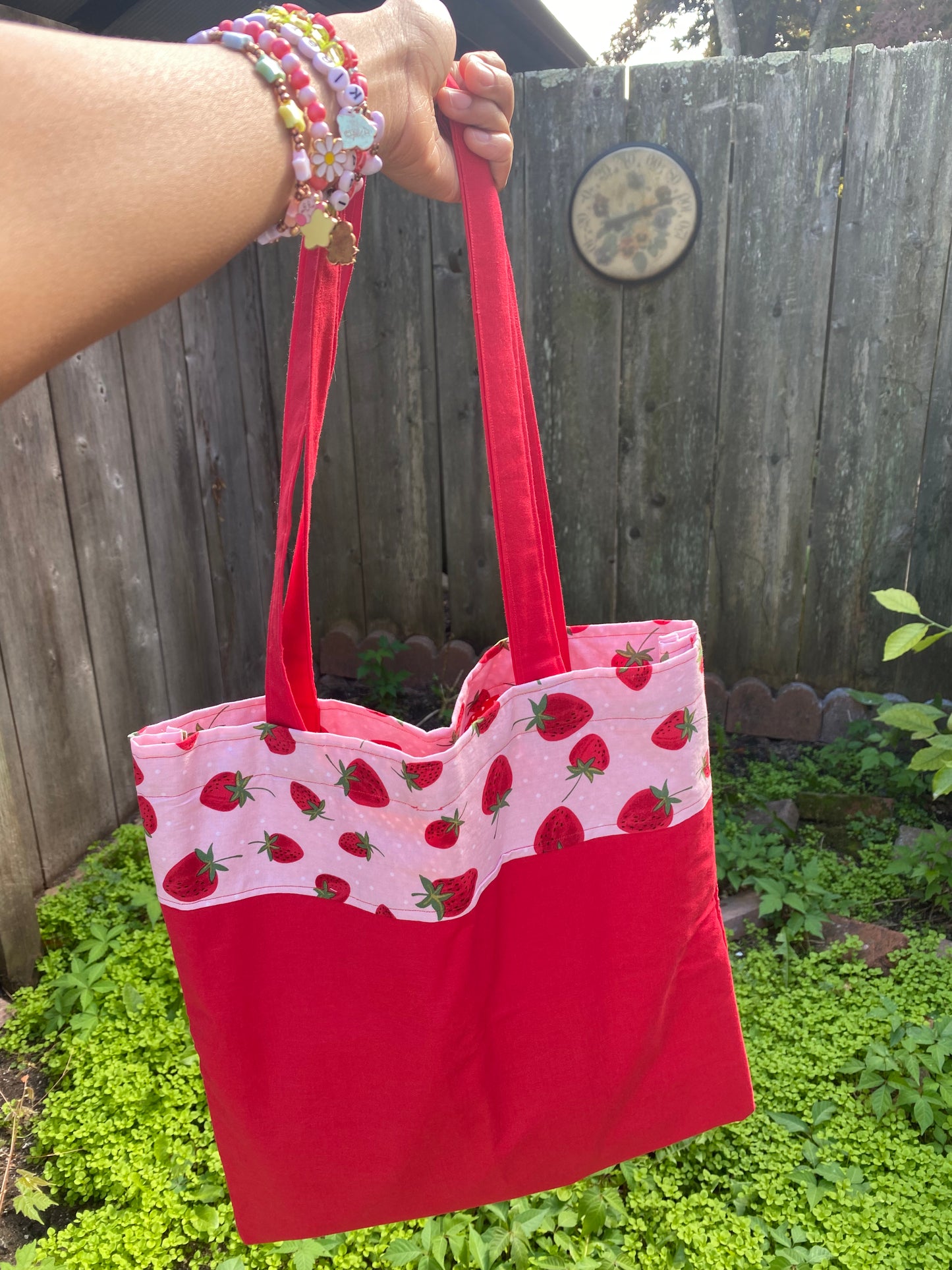 Strawberry Tote Bag