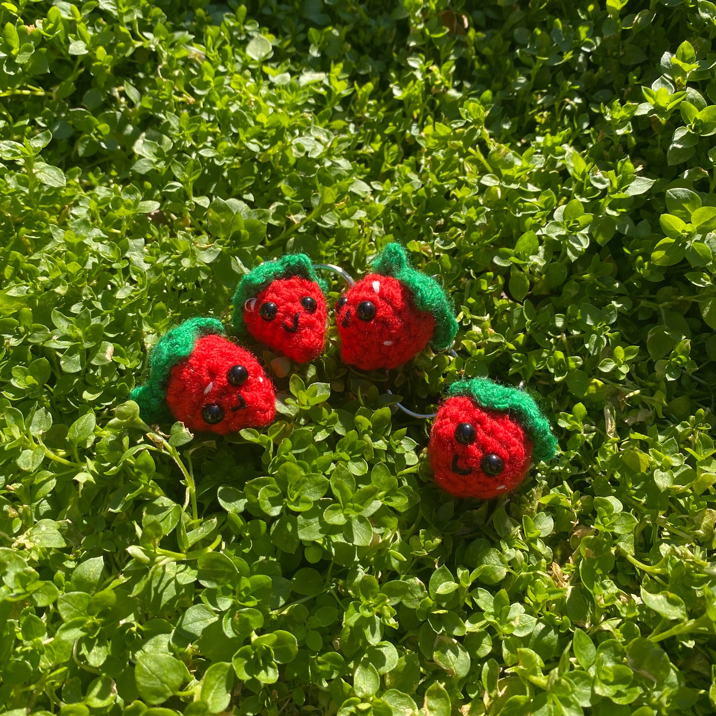 Strawberry Keychain