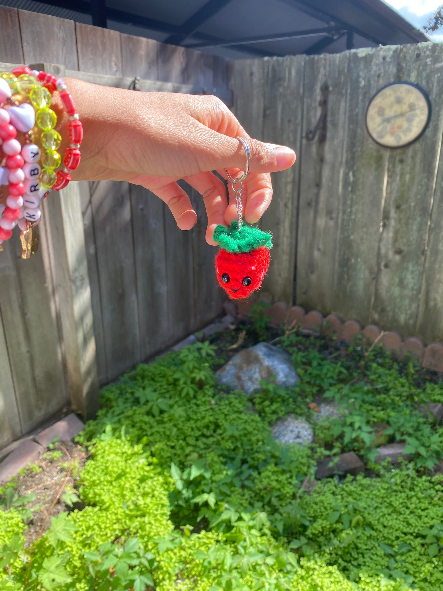 Strawberry Keychain