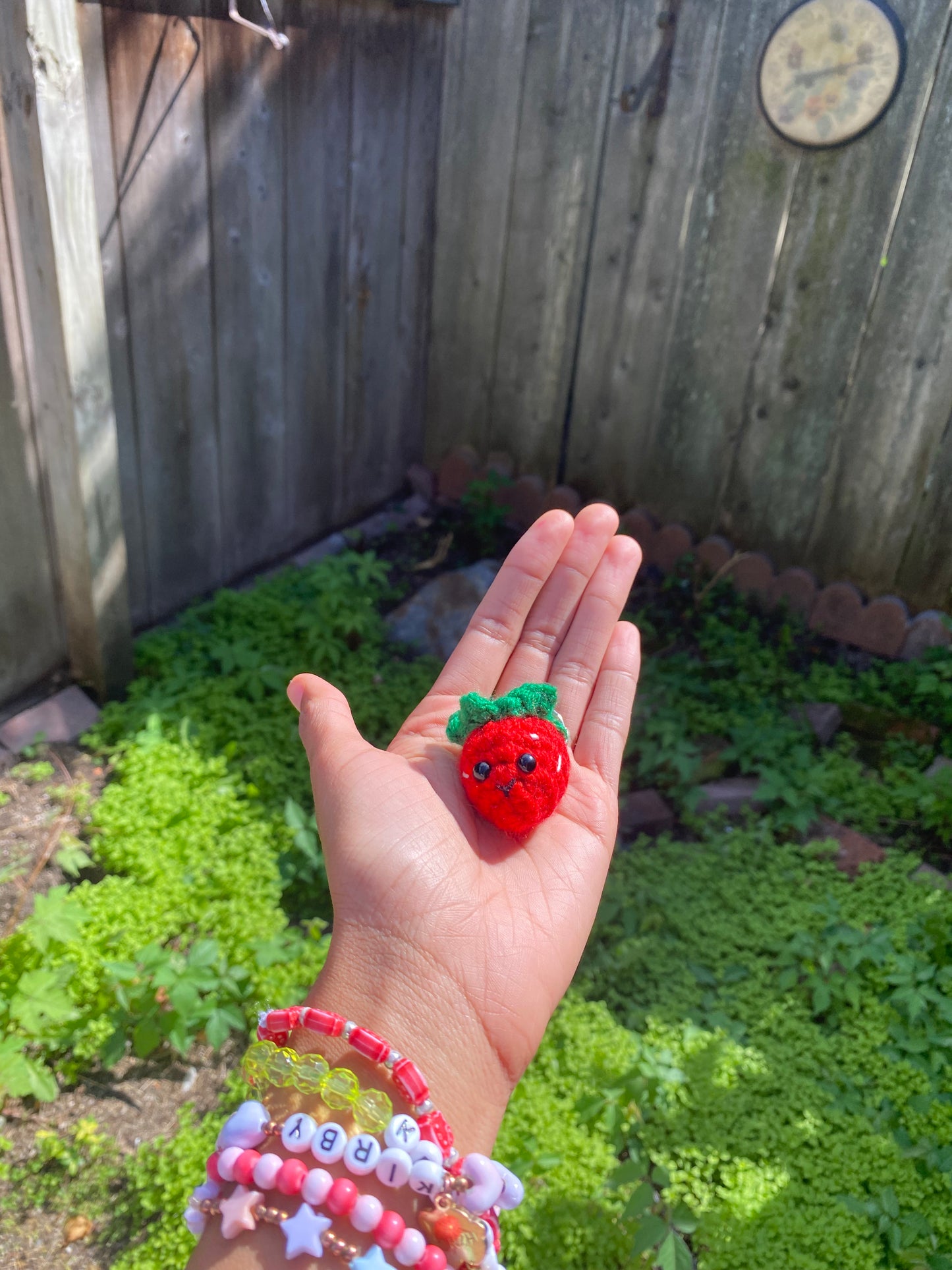 Strawberry Keychain